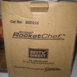 Culinare Rocket Chef Food Processor 2 Speed Manual New w Instruction & Recipes